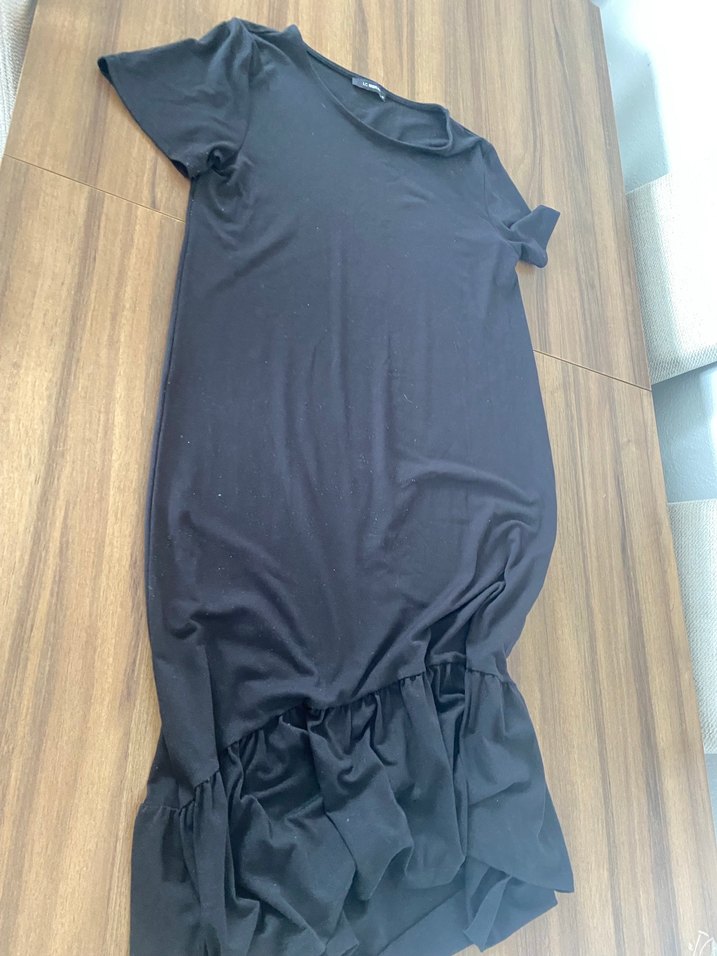 Siyah Hamile ve Emzirme Gecelik - Görsel 2