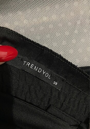 38 Beden Trendyol düğmeli bluz 38 beden siyah