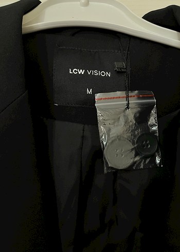 Düğmeli Siyah Kadın Blazer Ceket - Görsel 4