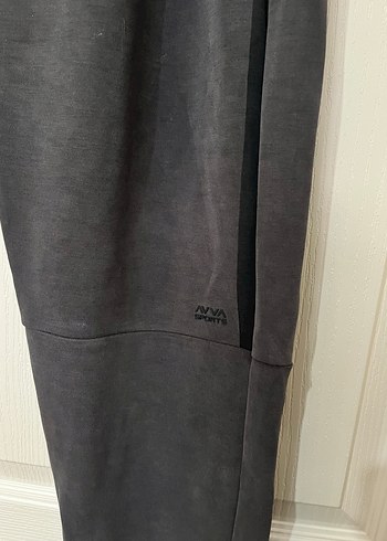 Siyah Erkek Spor eşofman - Görsel 3