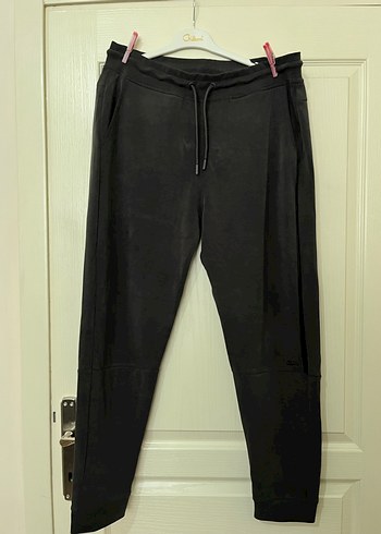 Siyah Erkek Spor eşofman - Görsel 4