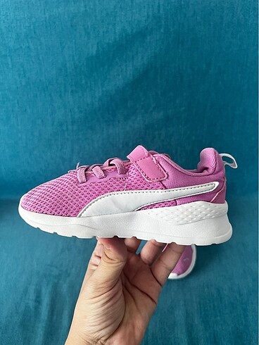 25 Beden pembe Renk Puma kız çocuk spor ayakkabı