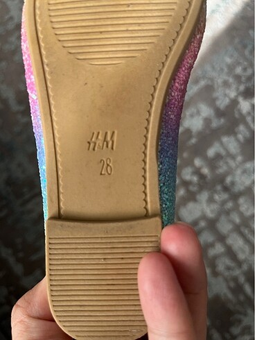 28 Beden çeşitli Renk H&M babet