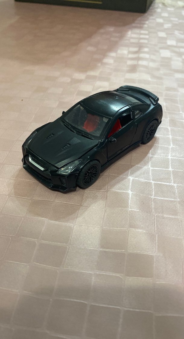 Siyah Oyuncak Spor Araba Modeli - Görsel 3