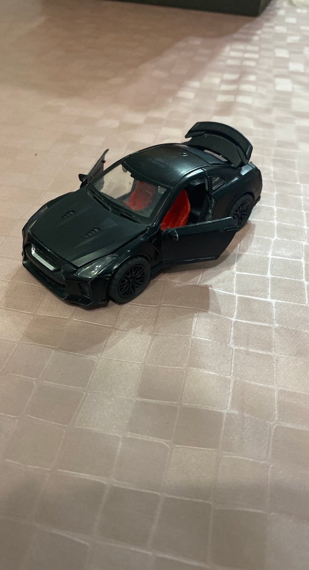 Siyah Oyuncak Spor Araba Modeli - Görsel 2