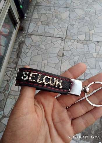 Siyah Renkli Biker Tarzı Erkek Anahtarlık