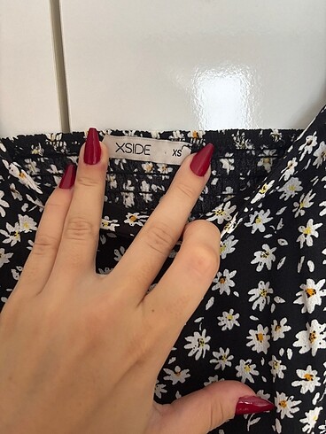 Çicekli elbise - Görsel 5