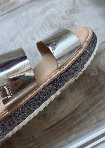 33 Beden altın Renk Zara çocuk sandalet