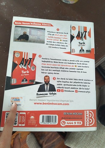 Beden AYT Tarih Ders Notları - Ramazan Yetgin