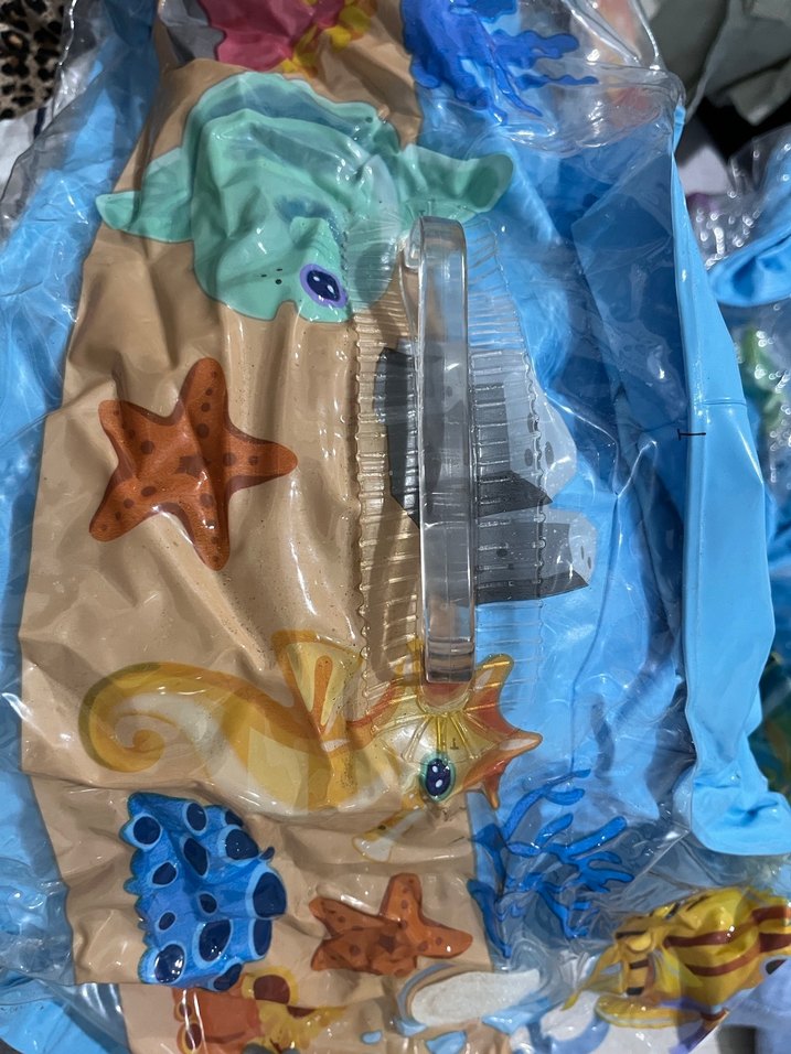 Mavi Çocuk Şişme Gölgelikli Havuz - Görsel 3