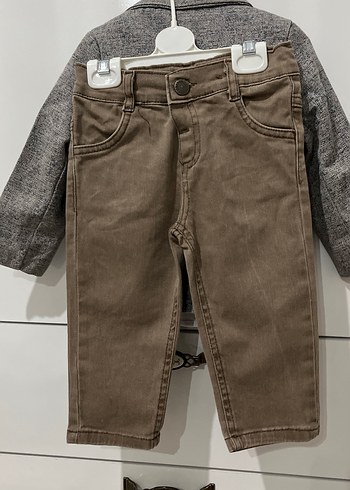 Kahverengi Modern Klasik Bebek Erkek Takım - Görsel 2