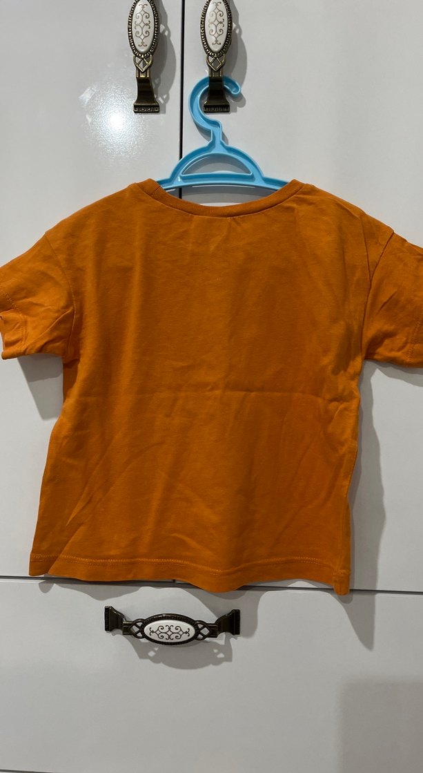 Erkek Çocuk Renkli Baskılı Kısa Kollu Tişört - Görsel 3