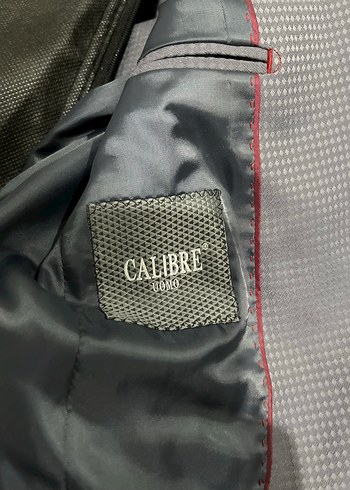 Gri Zincir Detaylı Erkek Takım Elbise - Görsel 4