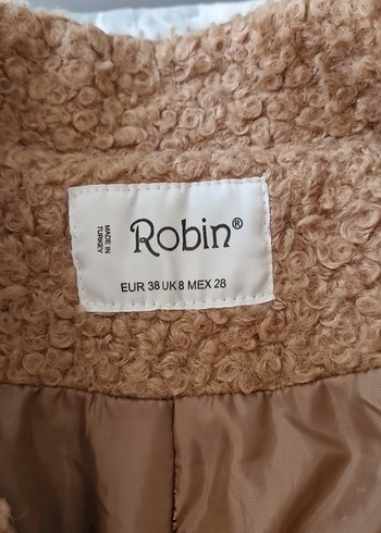 Robin Kahverengi Peluş Midi Kaban
