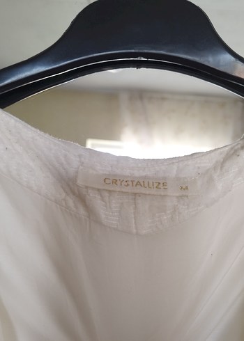 Beyaz Midi Hamile Keten Ceket - Görsel 3