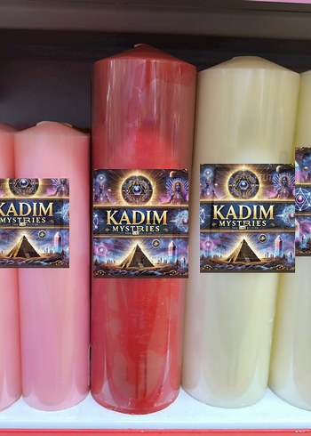 Kadim Mysteries Çok Renkli Mum Seti
