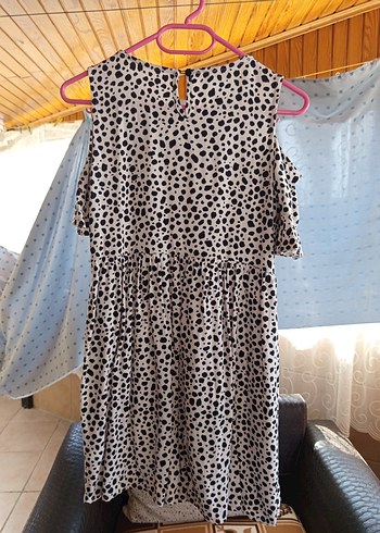 LC Waikiki LC WAIKIKI LEOPAR DESENLİ ELBİSE