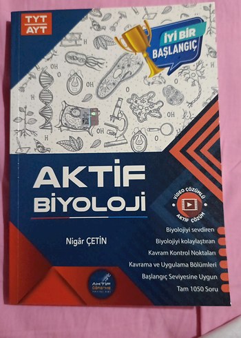 Aktif Biyoloji TYT AYT Soru Bankası