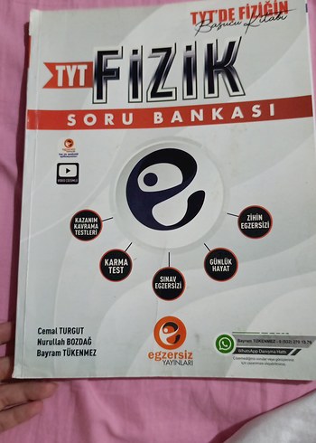 TYT Fizik Soru Bankası - Egzersiz Yayınları