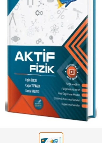Aktif Fizik test kitabı