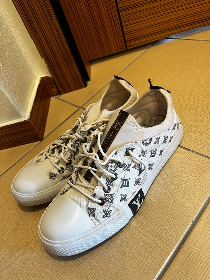 Beyaz Desenli Günlük Sneakers - Görsel 3