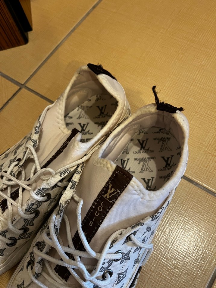 Beyaz Desenli Günlük Sneakers - Görsel 4