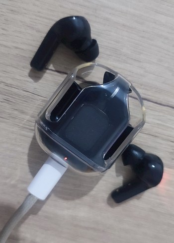 Siyah Kablosuz Kulaklık - Görsel 2