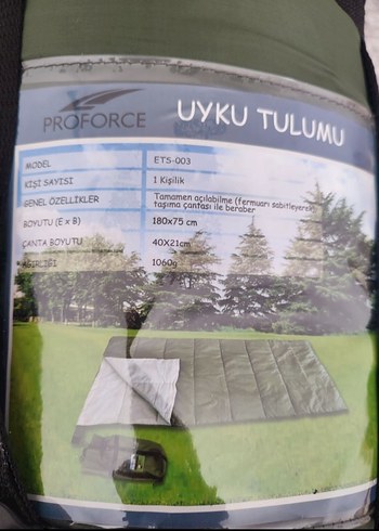 Proforce Kamp Uyku Tulumu - Görsel 2