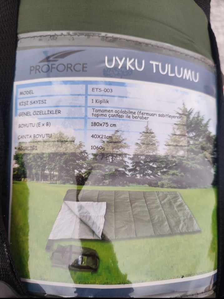 Proforce Kamp Uyku Tulumu - Görsel 2