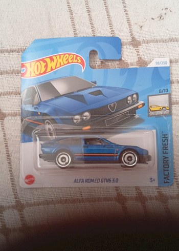 Hot Wheels Alfa Romeo GTV6 3.0 Mavi Oyuncak Araba