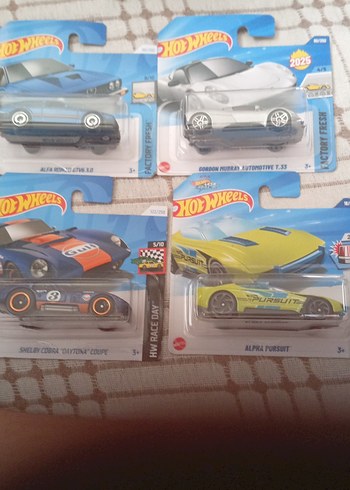 Mavi Hot Wheels Oyuncak Araba