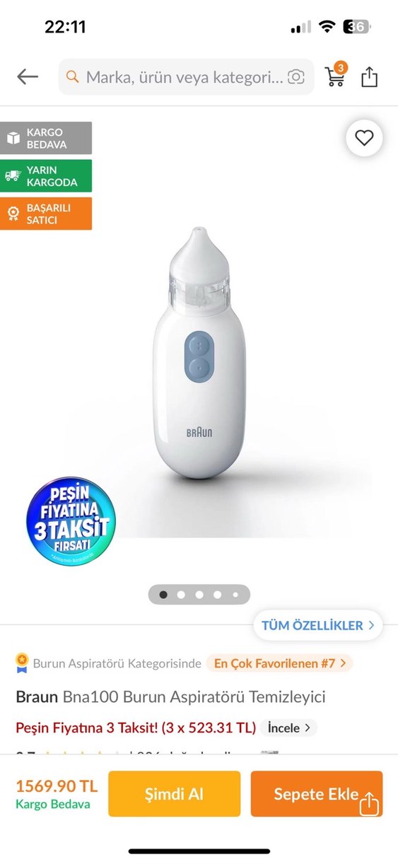 Braun Beyaz Kişisel Bakım Cihazı - Görsel 2