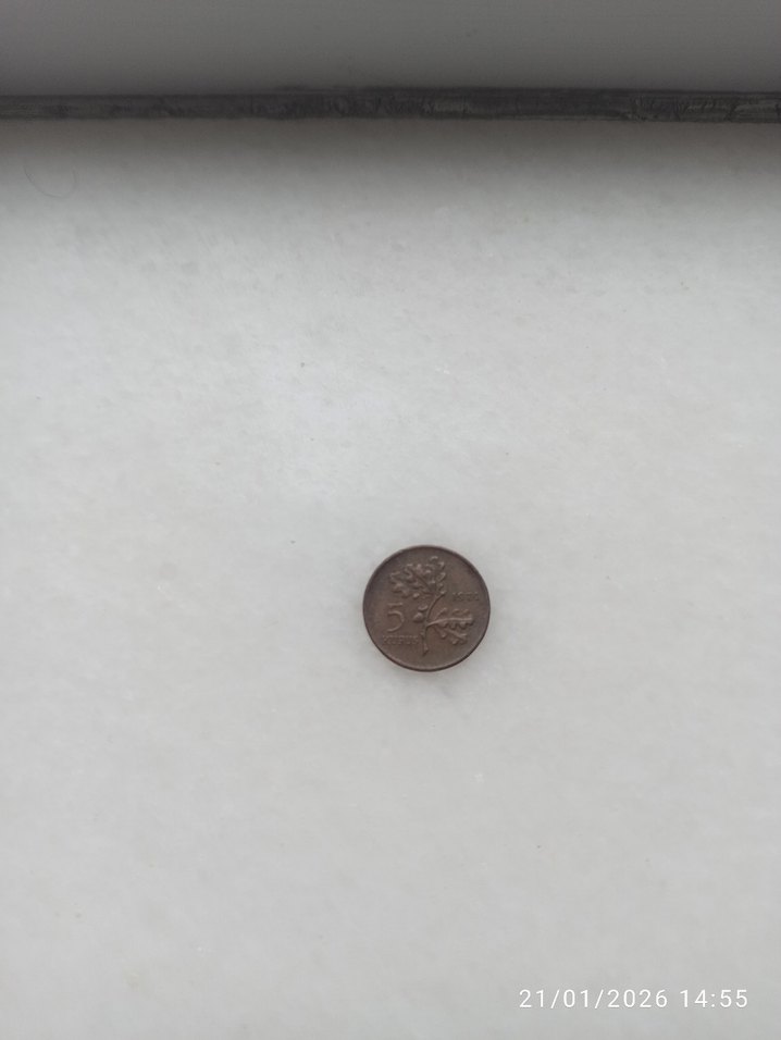 1971 yılına ait 5 kuruş - Görsel 3