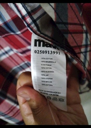 Bordo Ekose Desenli Uzun Kollu erkek Gömlek - Görsel 5