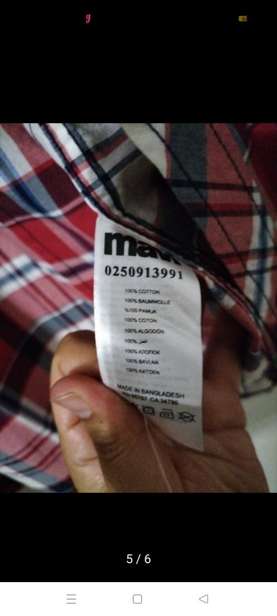 Bordo Ekose Desenli Uzun Kollu erkek Gömlek - Görsel 5