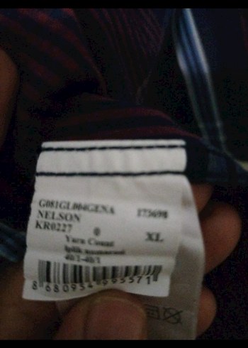 Bordo Erkek Düğmeli Uzun Kollu Gömlek - Görsel 4