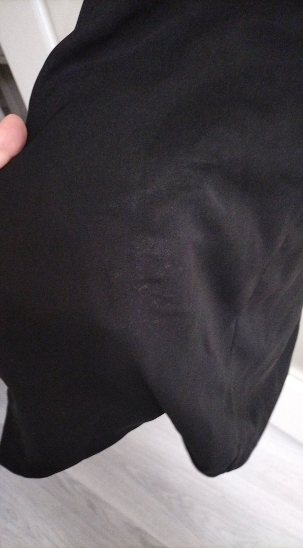 siyah yeşil tunik pardesü - Görsel 5