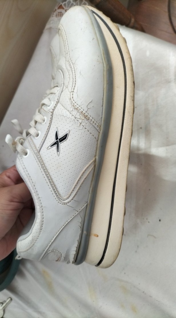 Beyaz Kadın Spor Ayakkabı - Görsel 4