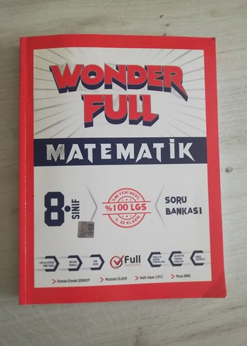 Wonder Full 8. Sınıf Matematik Soru Bankası