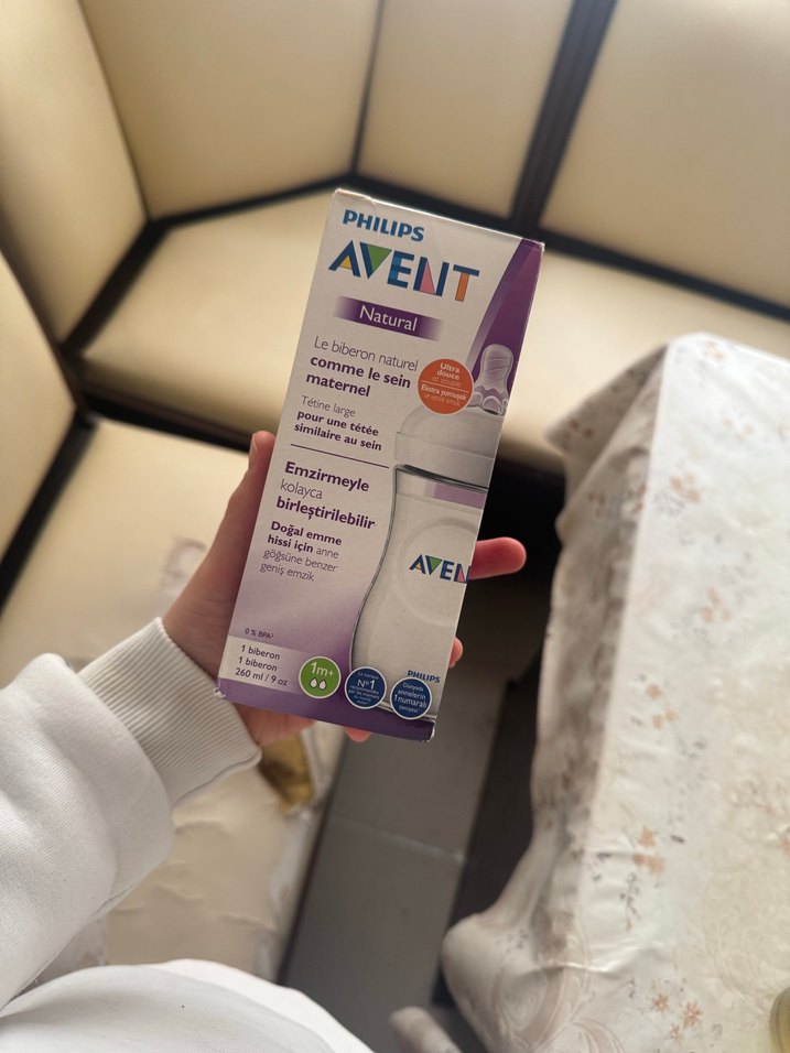Philips Avent Natural Bebek Biberonu Beyaz - Görsel 4
