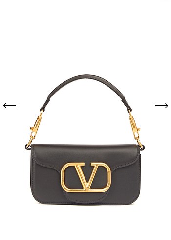 Siyah Deri Zincir Askılı Kadın Çanta - Görsel 2