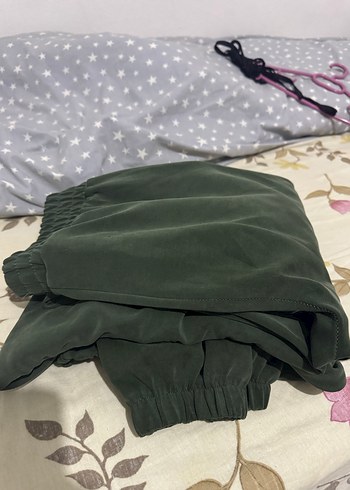 Kadın Yeşil Kapüşonlu Fermuarlı Sweatshirt - Görsel 8