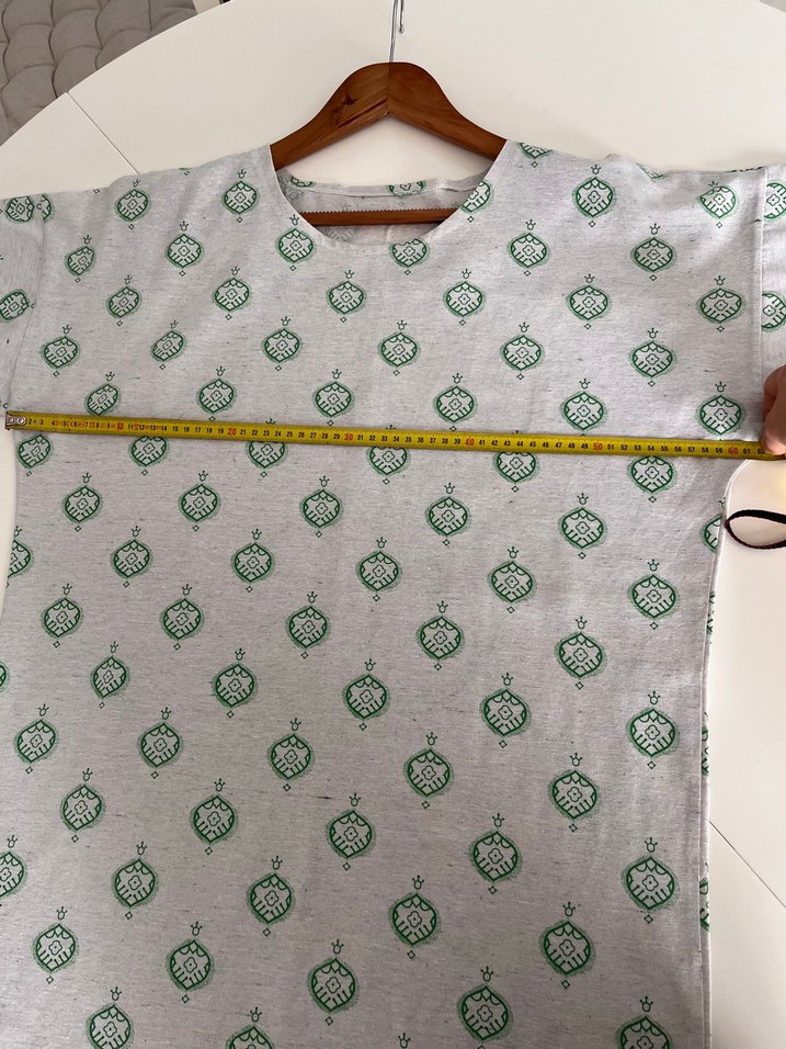 Yeşil Baskılı Bohem Plaj Elbisesi - Görsel 4