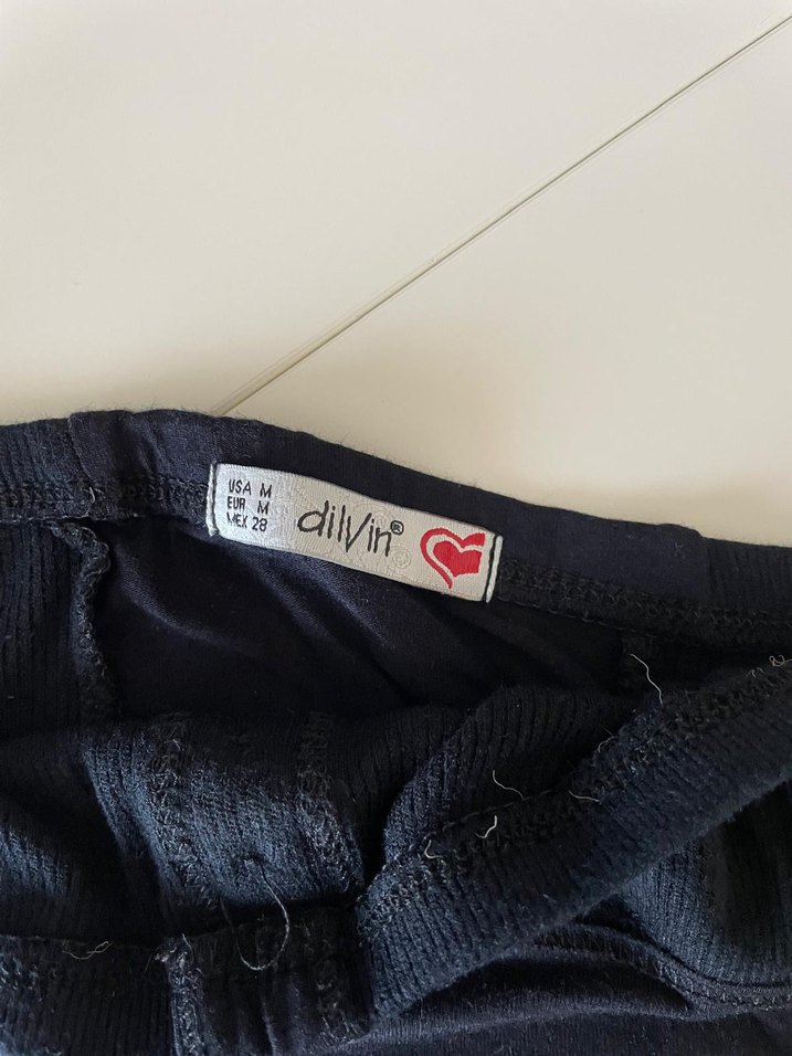 Düğmeli Siyah Büstiyer - Görsel 3