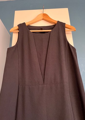 Mango siyah Midi Elbise - Görsel 3