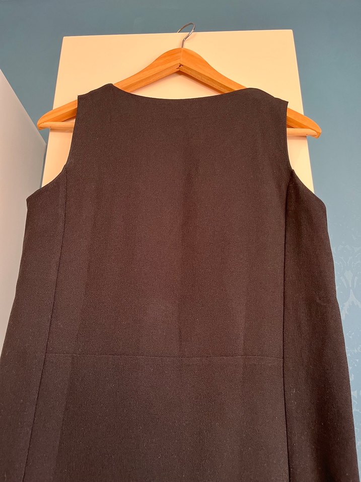 Mango siyah Midi Elbise - Görsel 5