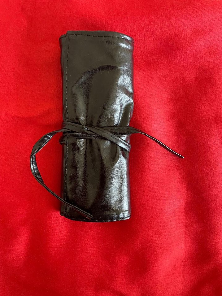 Siyah Makyaj Fırça Seti ve Taşıma Çantası - Görsel 4