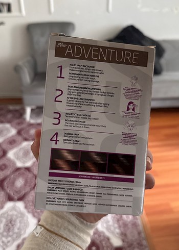 Asse Adventure 8.7 Karamel Saç Boyası - Görsel 4