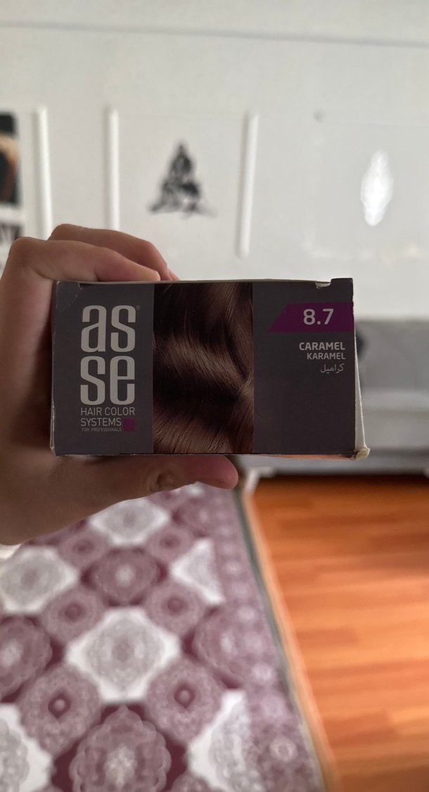Asse Adventure 8.7 Karamel Saç Boyası - Görsel 2