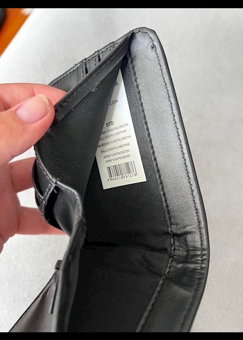 Siyah Minimalist Erkek Cüzdan - Görsel 3